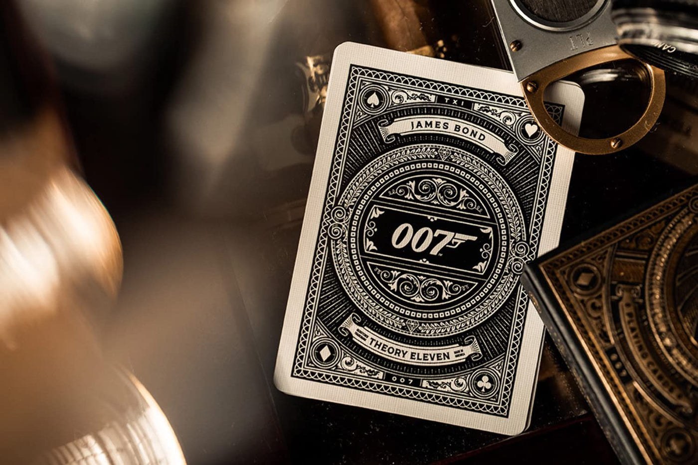 James Bond 007 Playing Cards - Gold