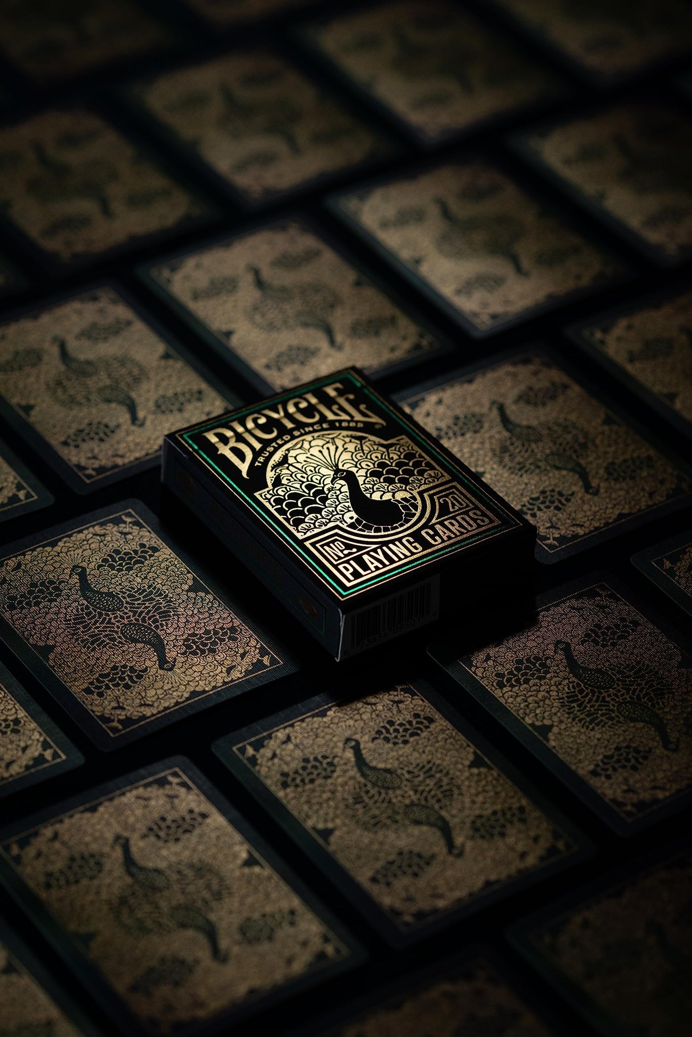 Peacock Playing Cards - Purple