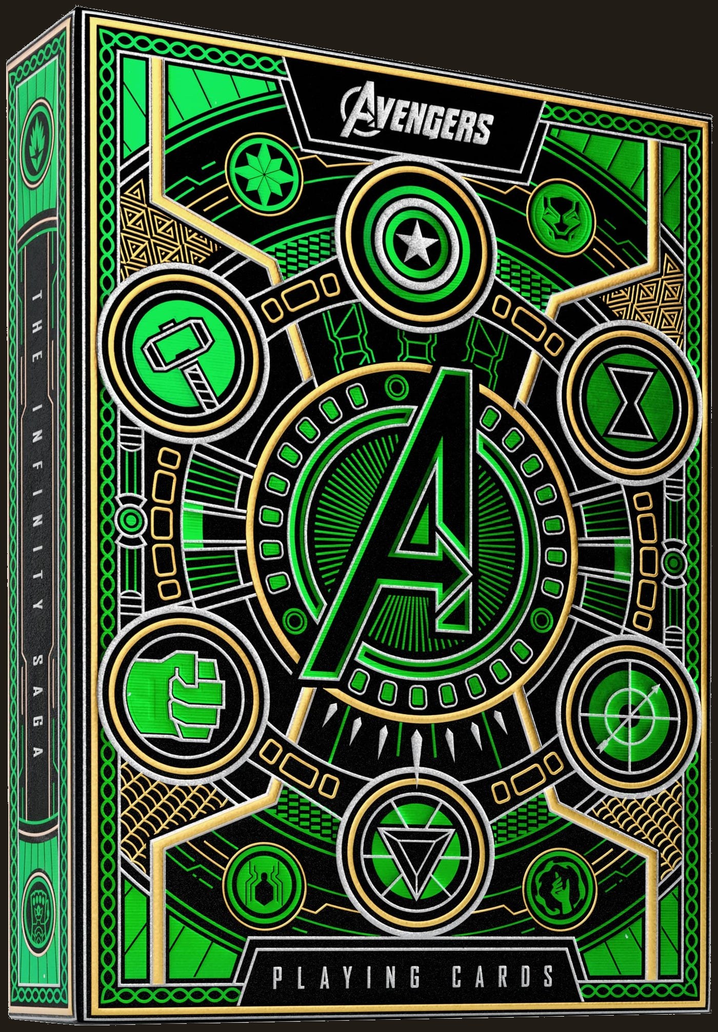 theory11 Avengers Purple Edition Premium Playing Cards - Marvel Studios' The Infinity Saga Deck