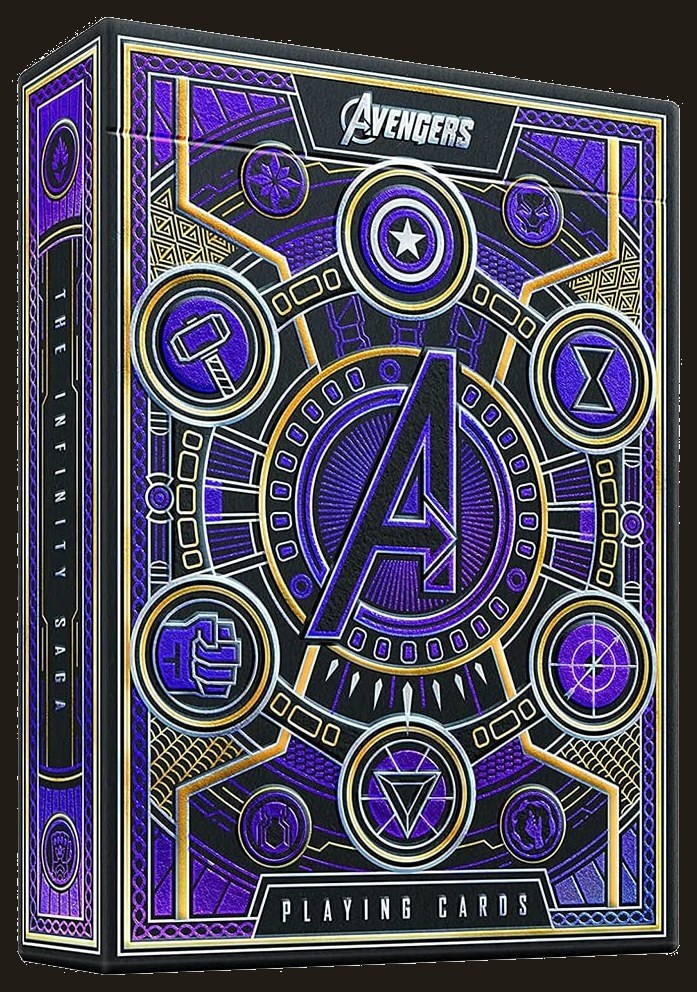 theory11 Avengers Green Edition Premium Playing Cards - Marvel Studios' The Infinity Saga Deck
