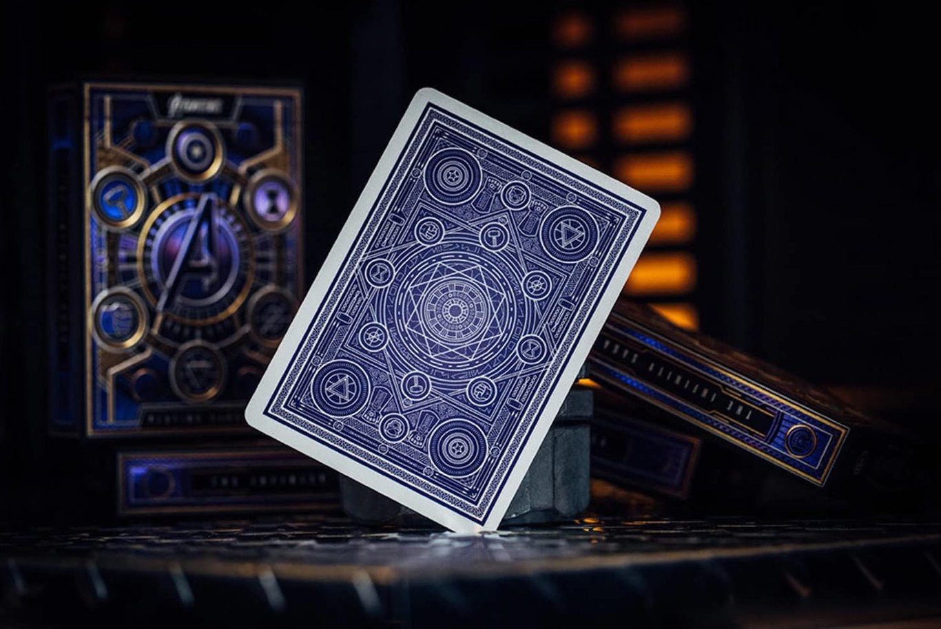 theory11 Avengers Purple Edition Premium Playing Cards - Marvel Studios' The Infinity Saga Deck