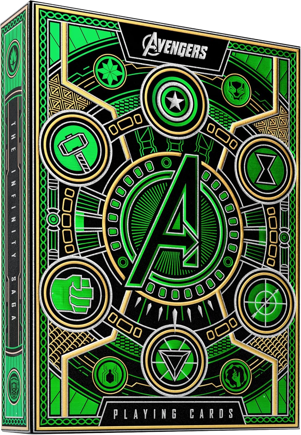 Avengers Playing Cards - Green