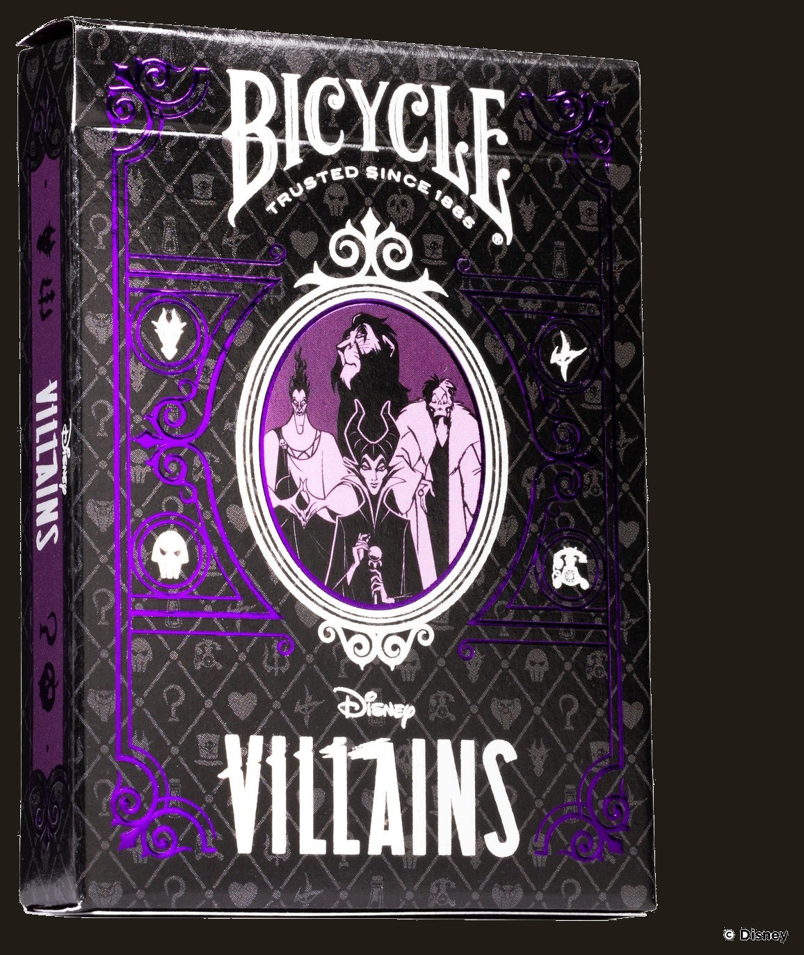 Mickey Mouse Playing Cards - Black & Gold