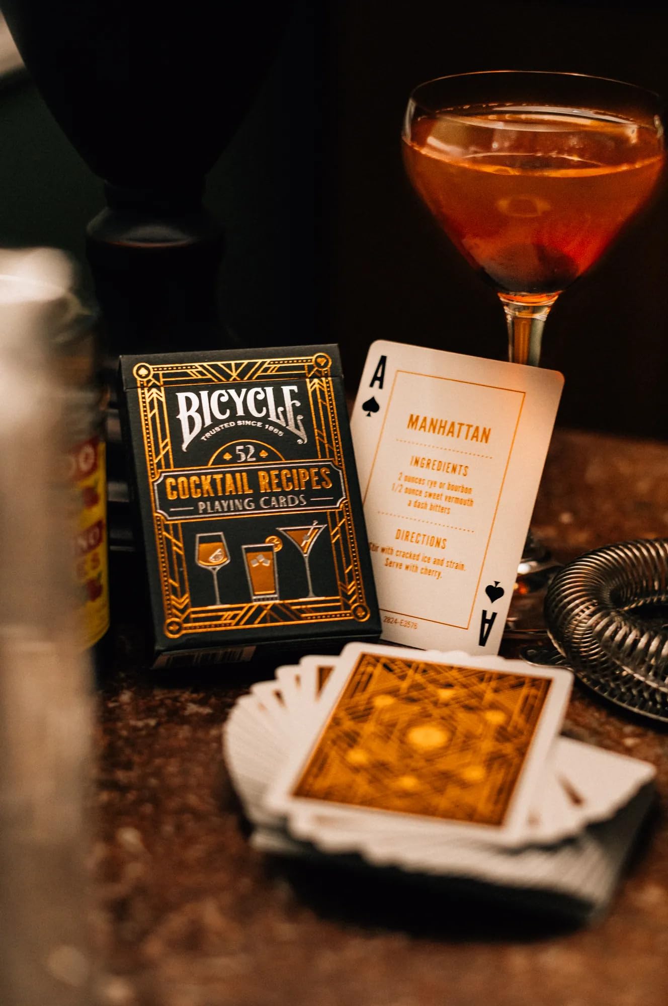 Cocktail Recipe Playing Cards