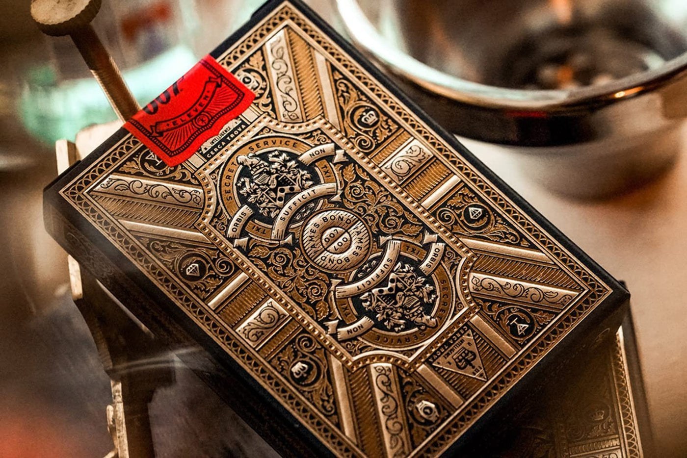 James Bond 007 Playing Cards - Gold