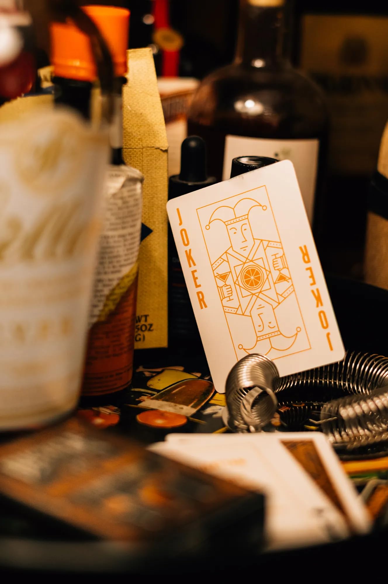 Cocktail Recipe Playing Cards