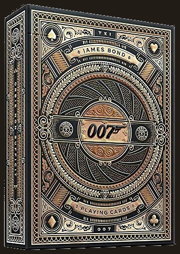 James Bond 007 Playing Cards - Gold