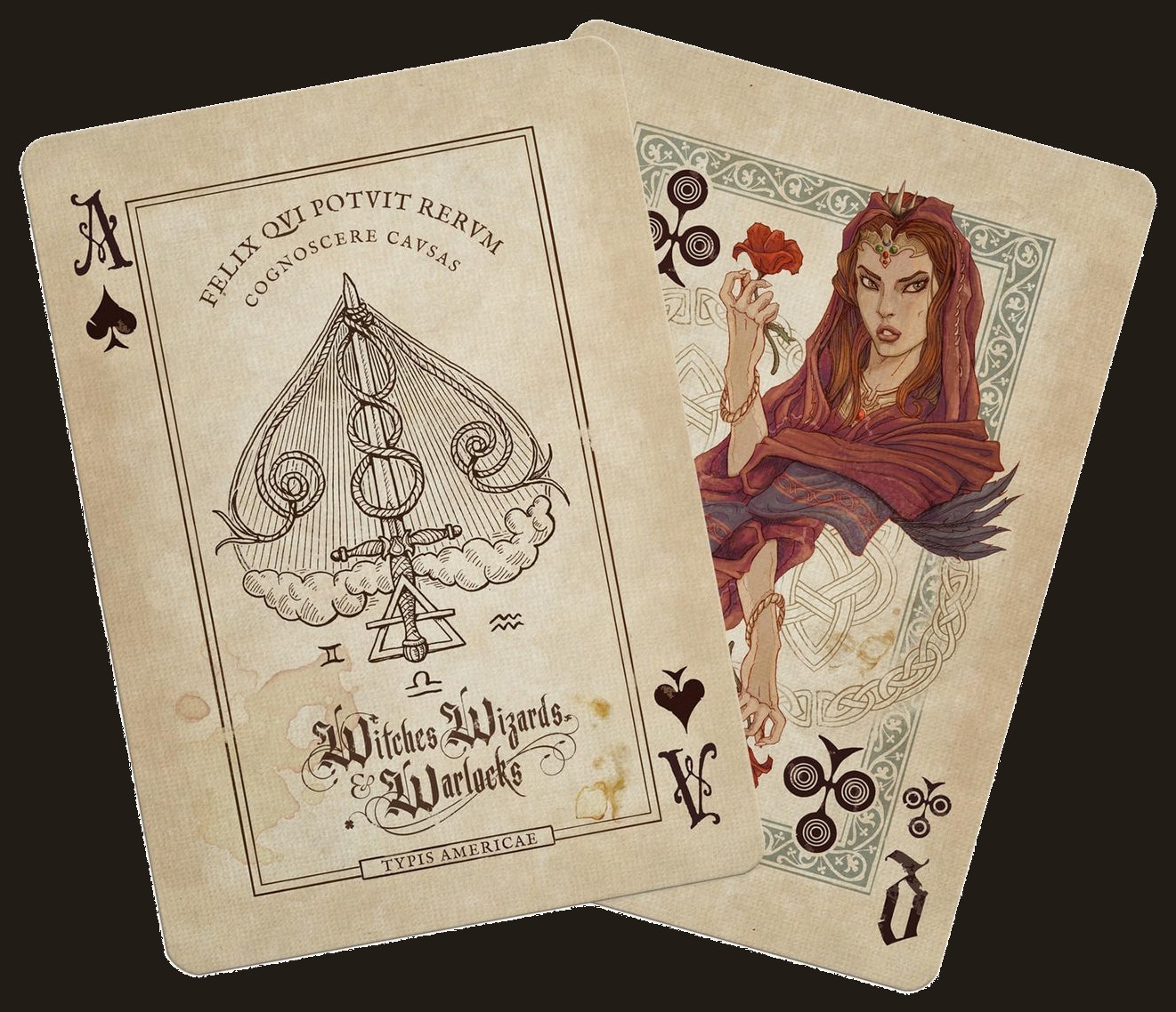 Wizards, Witches & Warlocks Playing Cards
