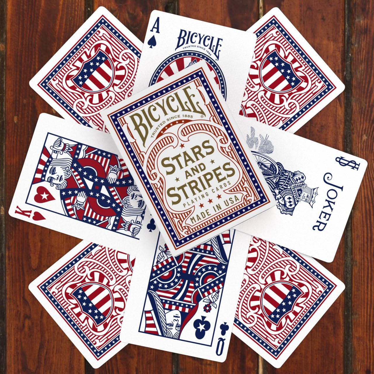 Stars and Stripes Playing Cards