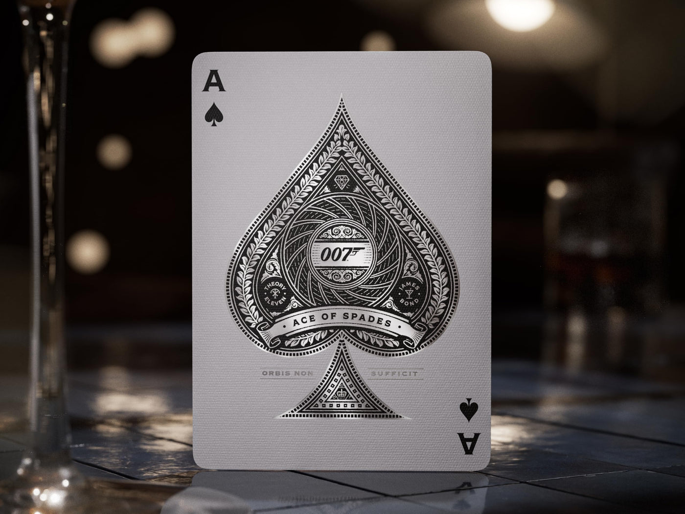 James Bond 007 Playing Cards - Silver