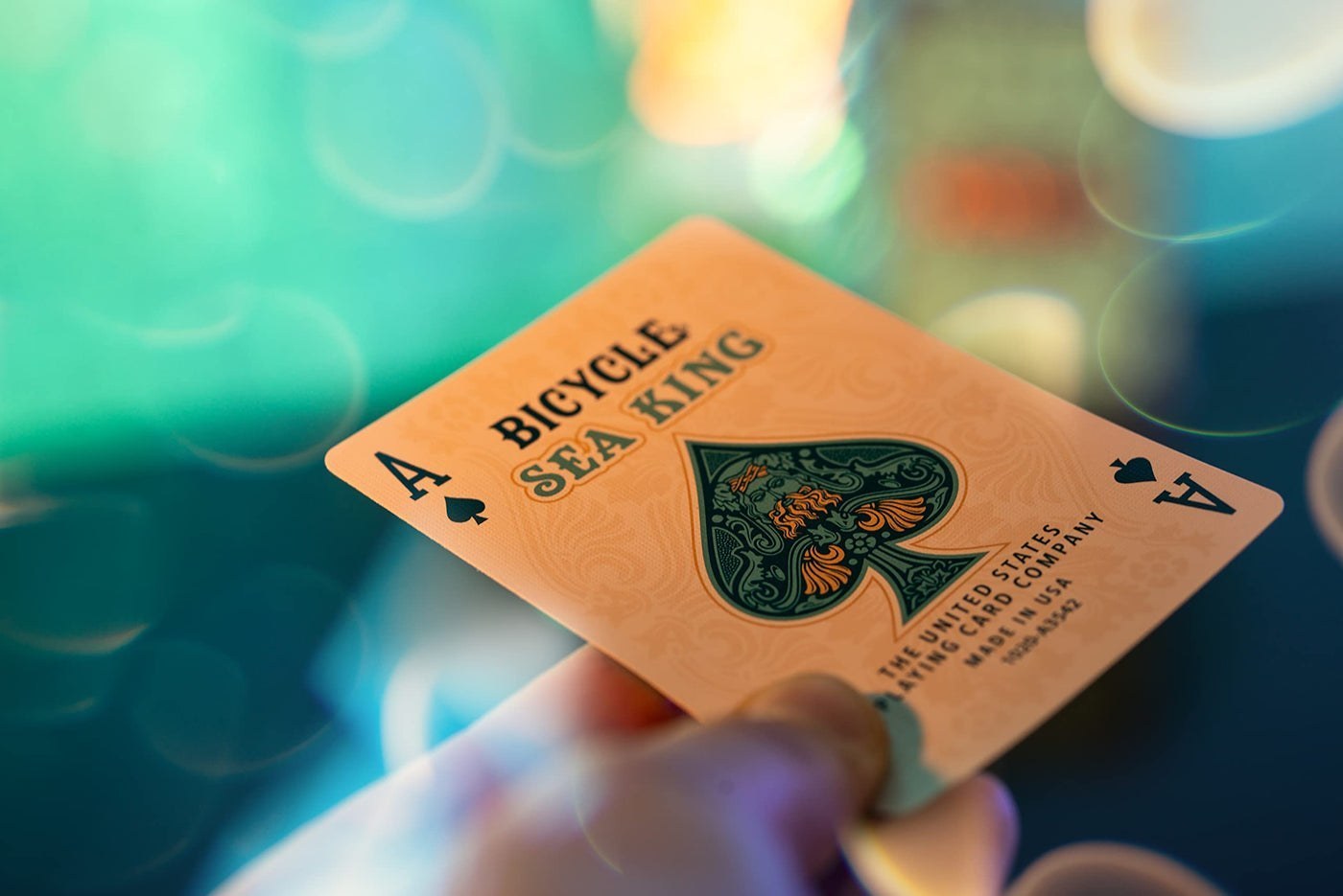 Sea King Playing Cards - Blue