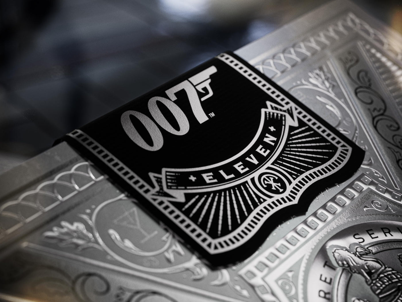 James Bond 007 Playing Cards - Silver